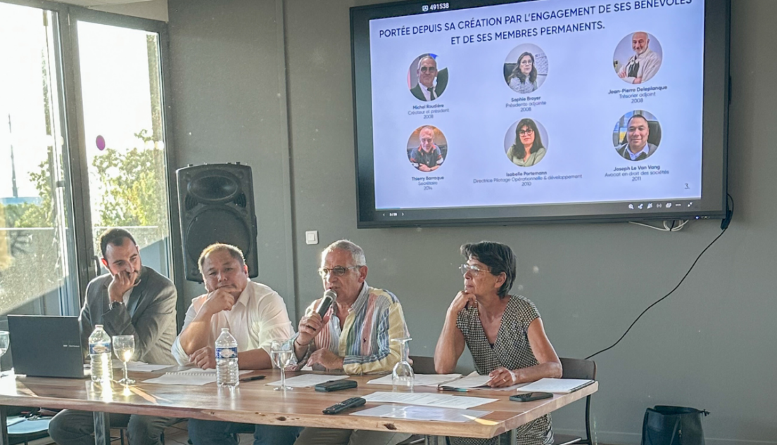 l'assemblée générale de La Mêlée Ouverte